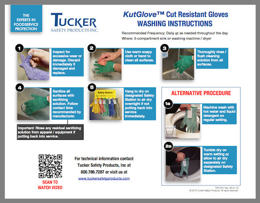 Whizard® Hi-Vis Cut Resistant Glove - Tucker Safety
